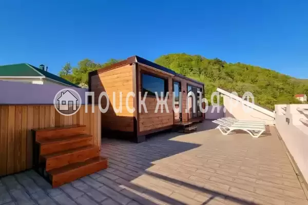 Дом под ключ «Таунхаус с панорамной крышей», Ольгинка