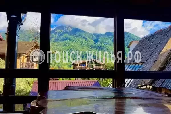 Частный сектор «Шале в горах с террасой и баней», Красная Поляна Частный сектор «Шале в горах с террасой и баней», Красная Поляна