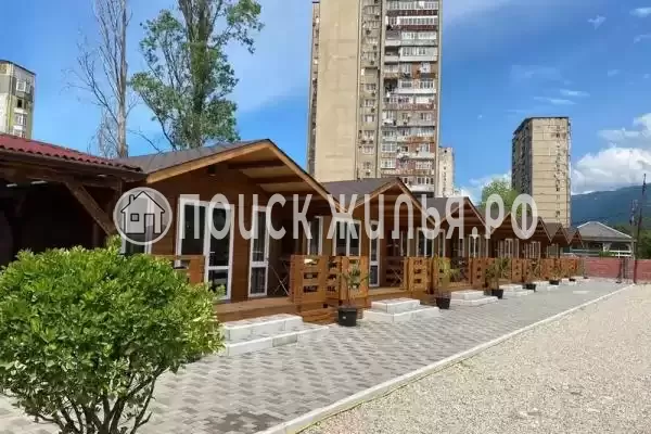 Частный сектор «Комплекс коттеджей Eco house Apsny», Республика Абхазия, Гагра, Чанба, д.54А