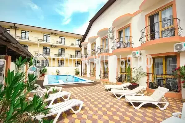 Гостевой дом «Морской рай», Краснодарский край, Кабардинка, пер. Александрийский, д.5