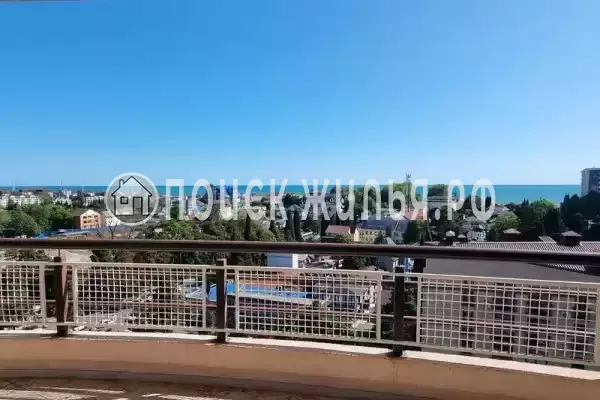 Квартира «Евродвушка с террасой и видом на море», Адлер
