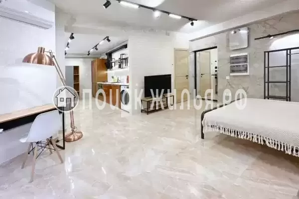 Частный сектор «Просторная студия со стильным ремонтом»