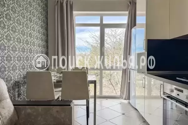 Частный сектор «Просторная евродвушка с видом на море»